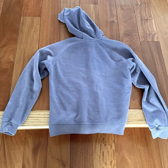 Womens Vintage Y2K Carhartt Full Zip Lavender Hoodie Embroider Stitched Logo M - Picture 4 of 8